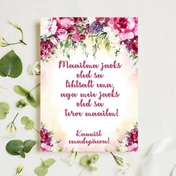 emadepäeva kaart