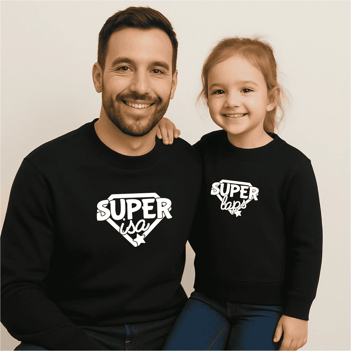 Pusade komplekt "Super isa ja super laps”