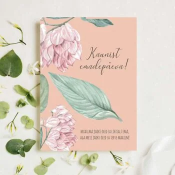 Emadepäeva kaart nr 6 ümbrikuga