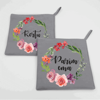 Pajalappide komplekt "Parim ema" pärg