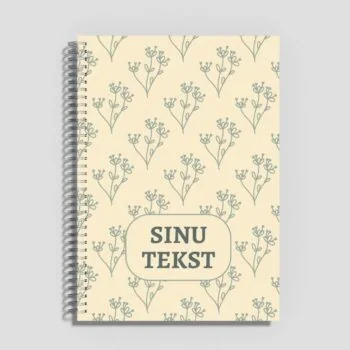 A5 vihik “Botaanika” beež
