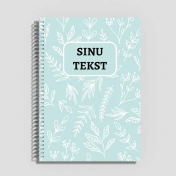 A5 vihik “Botaanika” helesinine
