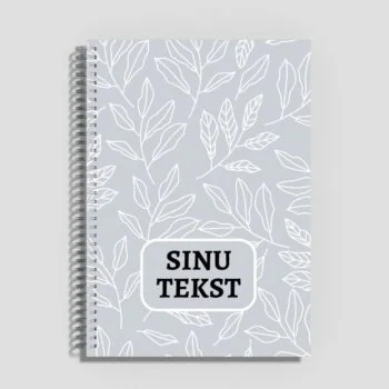 A5 vihik “Botaanika” hall