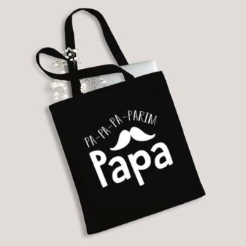 Õlakott "Pa-parim papa vuntsiga"