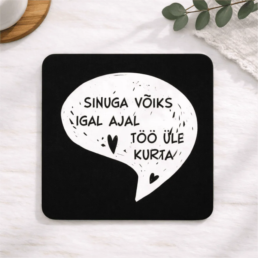 Motivatsiooniline sõnum tahvlil, et hoolitseda iseenda eest.