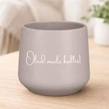 Lillepott "Oled mulle/meile kallis"