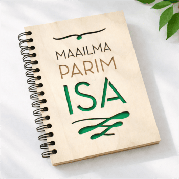 Parim ISA raamatukogus, raamat, mis tähistab isa rolli ja väärtust.