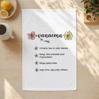 Köögirätik "Vanaema definitsioon"