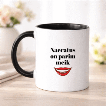 Kruus "Naeratus on parim meik"