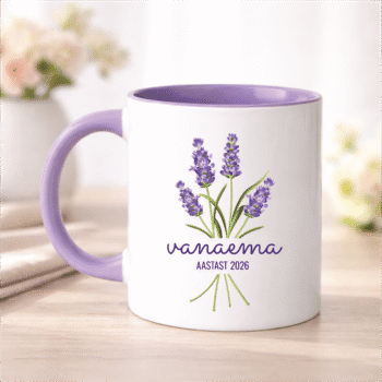 Kruus "Vanaema aastast" lavendlikimp