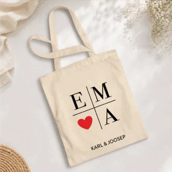 Õlakott "EMA" punase südamega