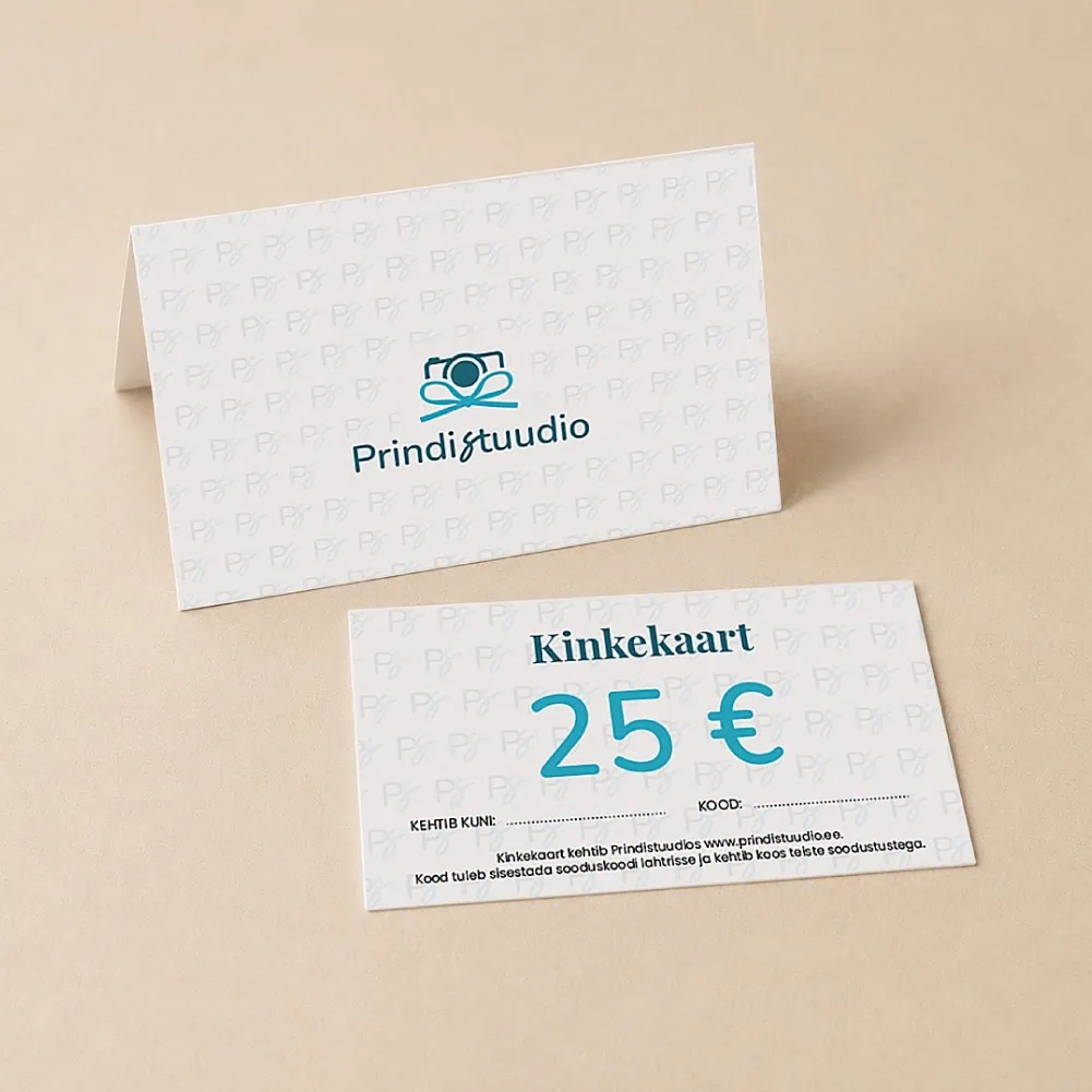 Prindistuudio kinkekaart - Pilt 3