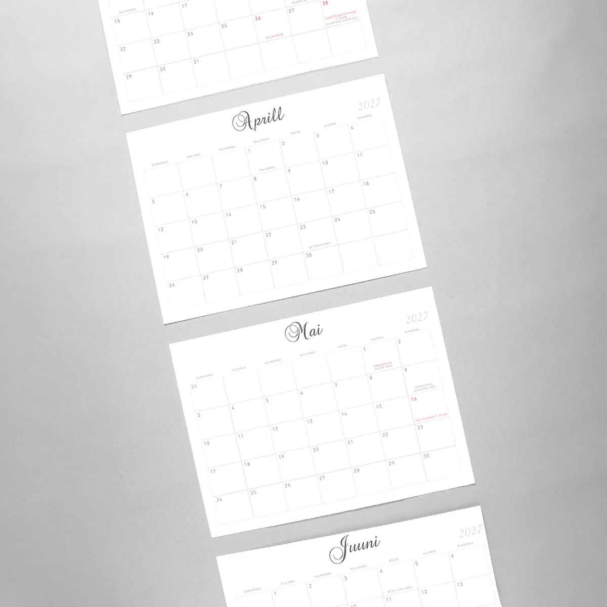 Perekalender A2 "Ilukiri" - Image 4
