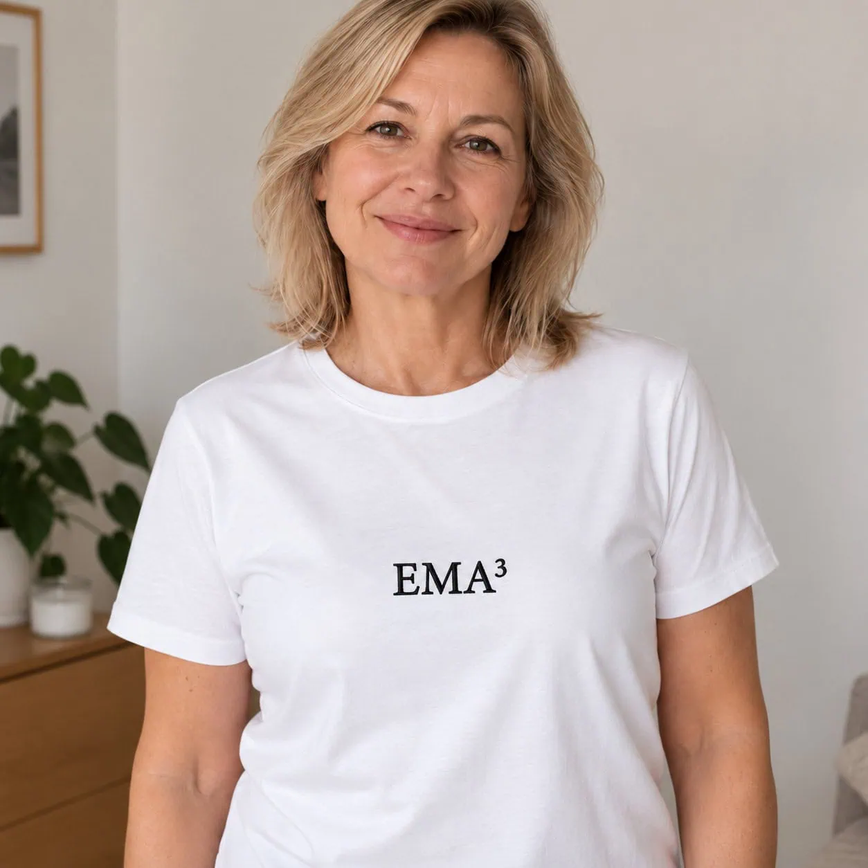 Tikandiga t-särk "EMA" astme valikuga
