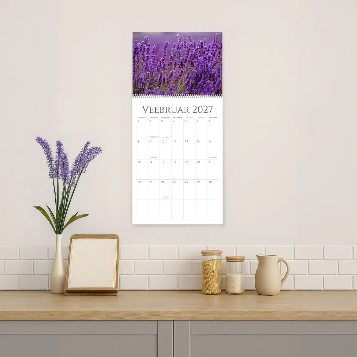 MONO perekalender "Lavendel"