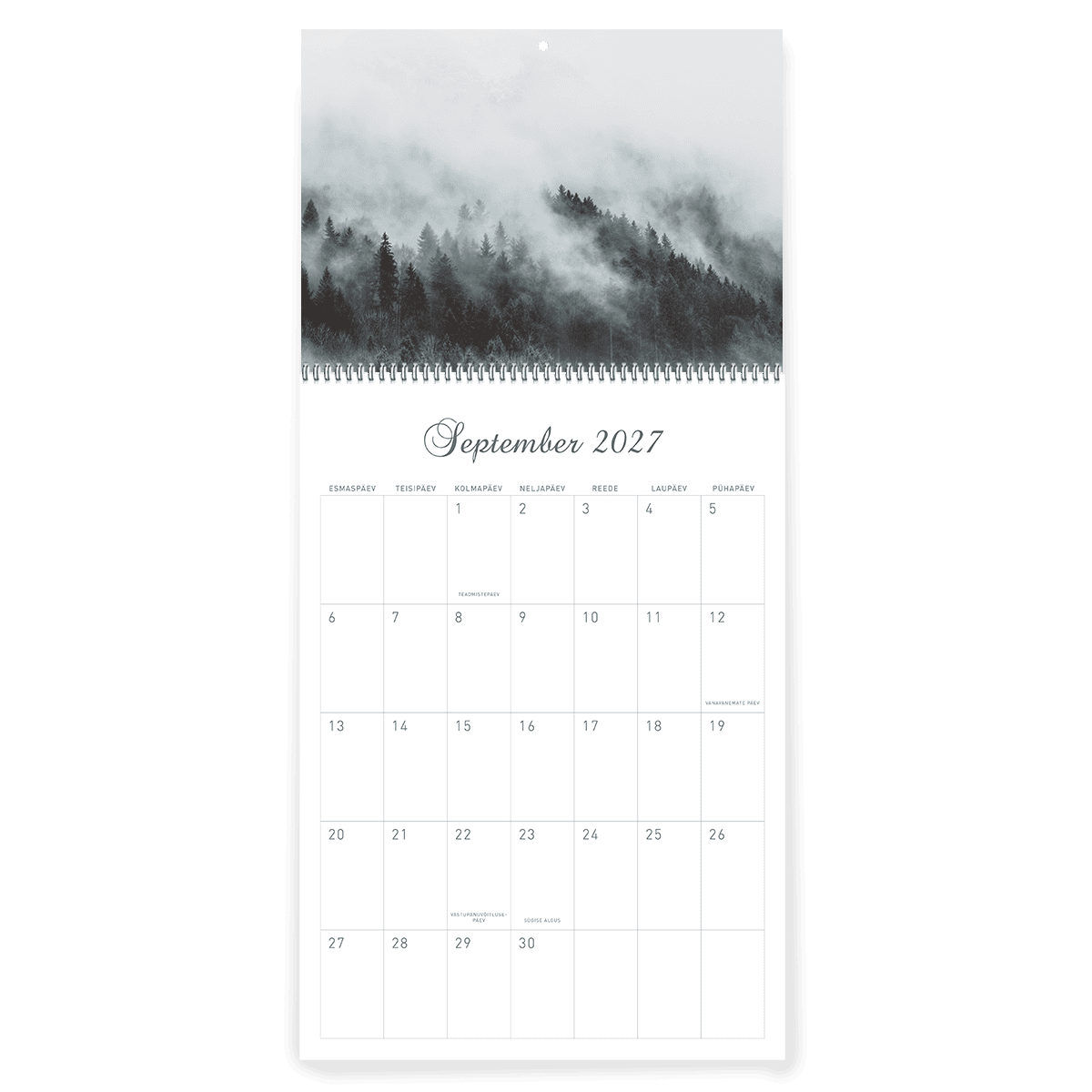 Alternative view of MONO perekalender "Mets"