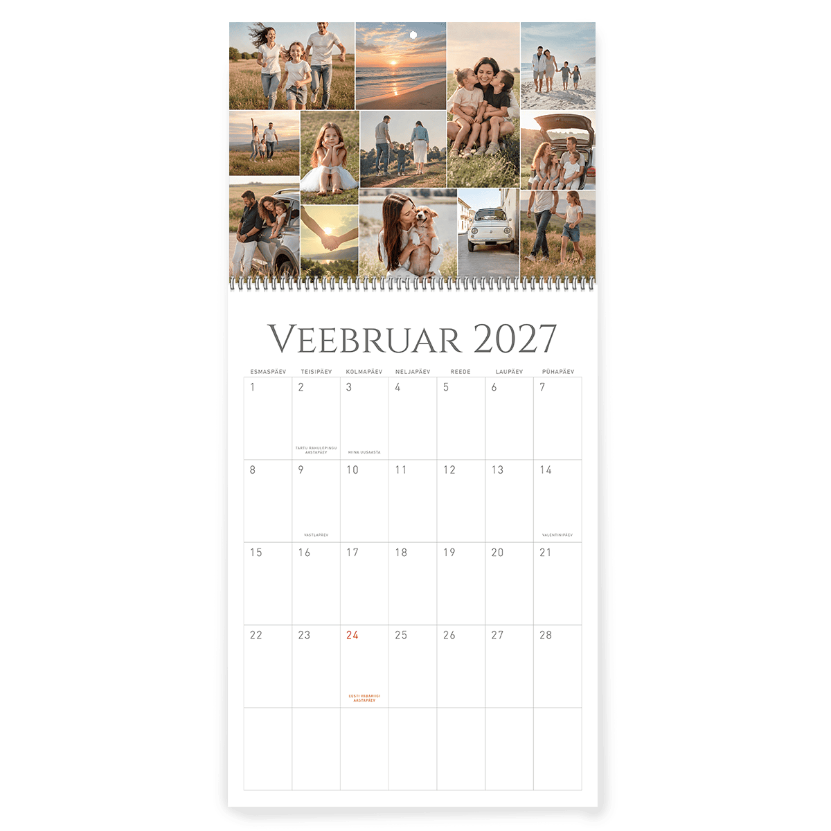 Alternative view of MONO perekalender oma fotodega