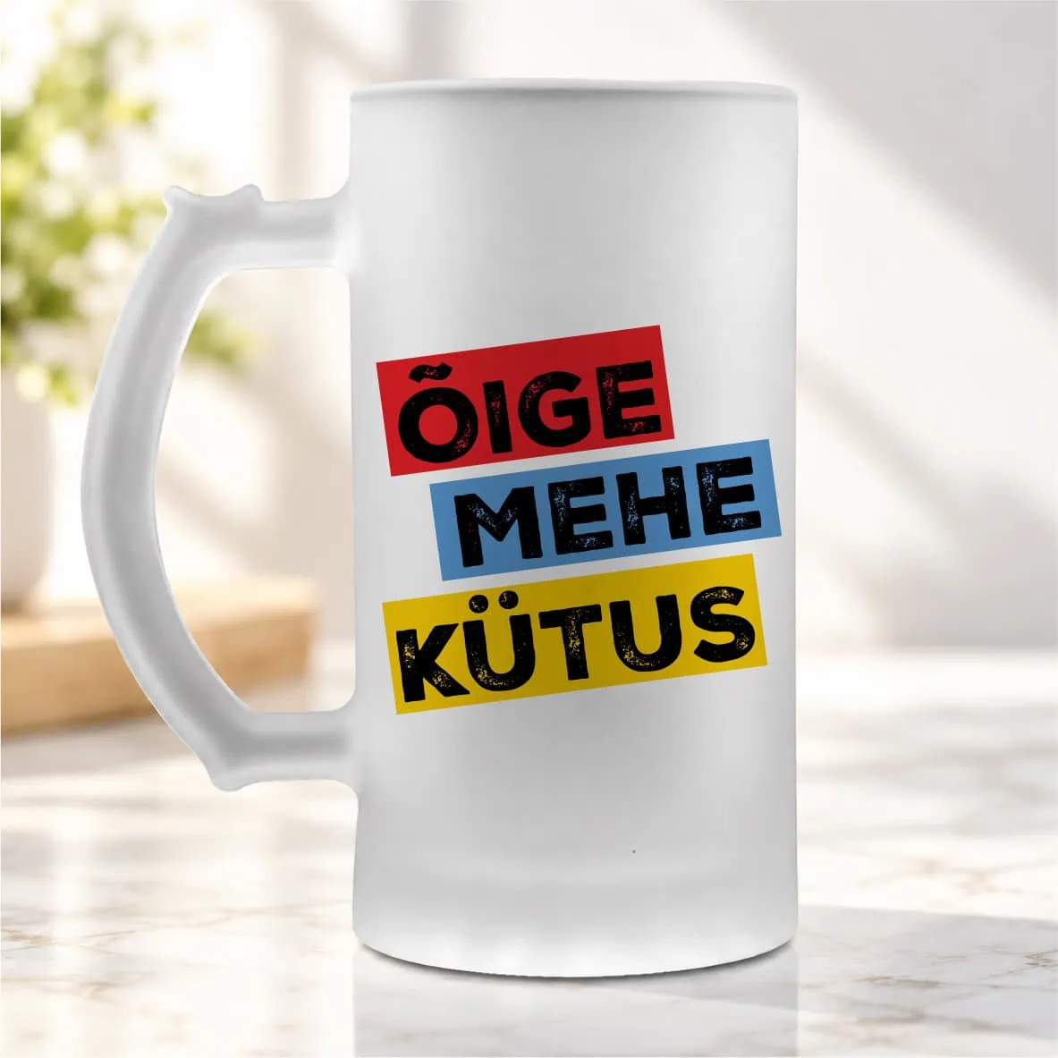 Õllekann "Õige mehe kütus"