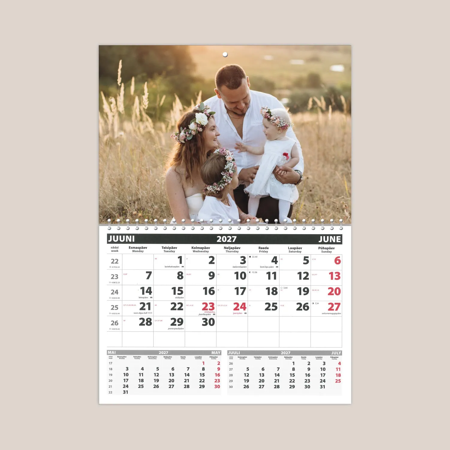 Alternative view of UNO kalender